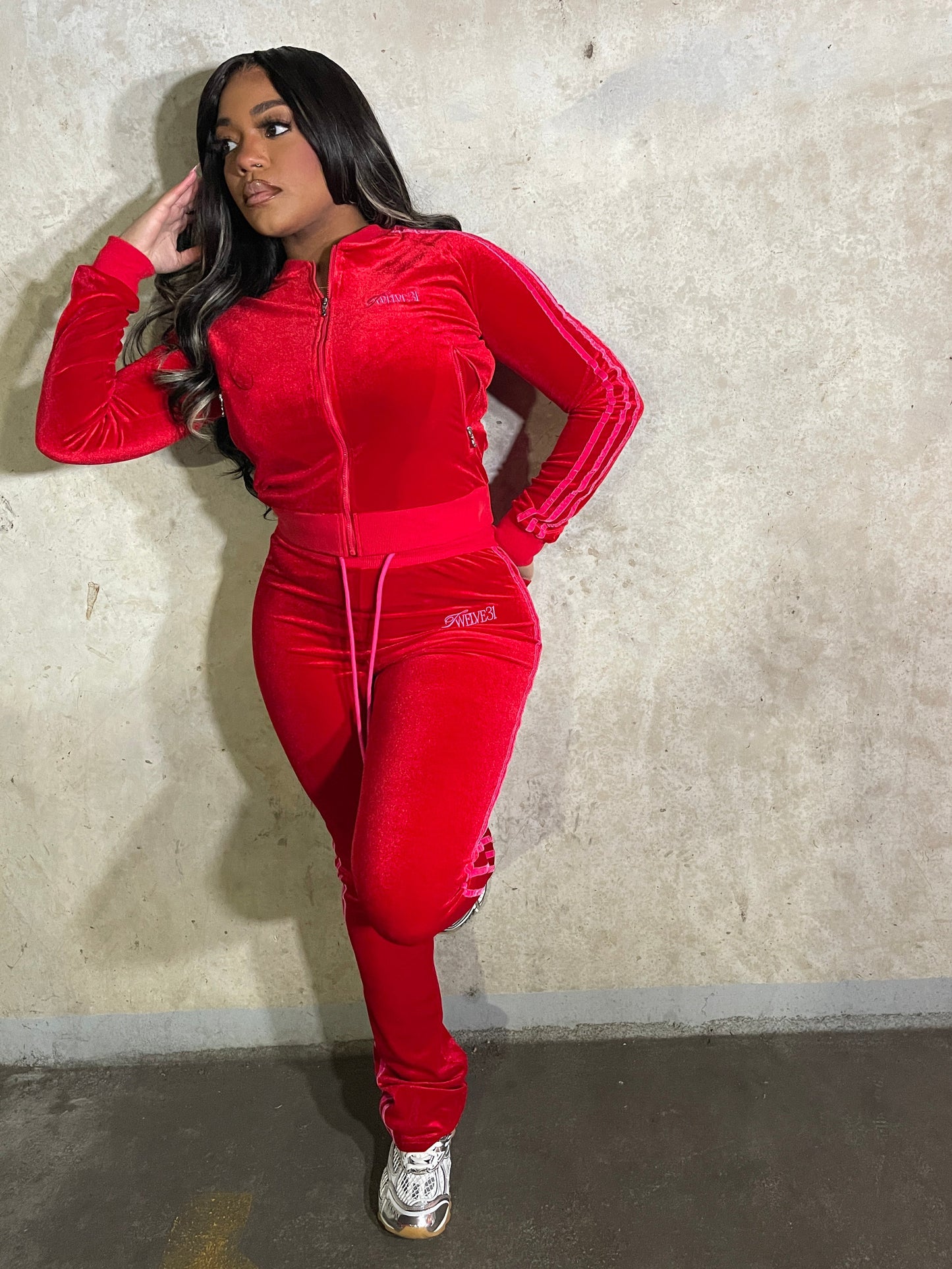 Twelve31 Love Velour Set