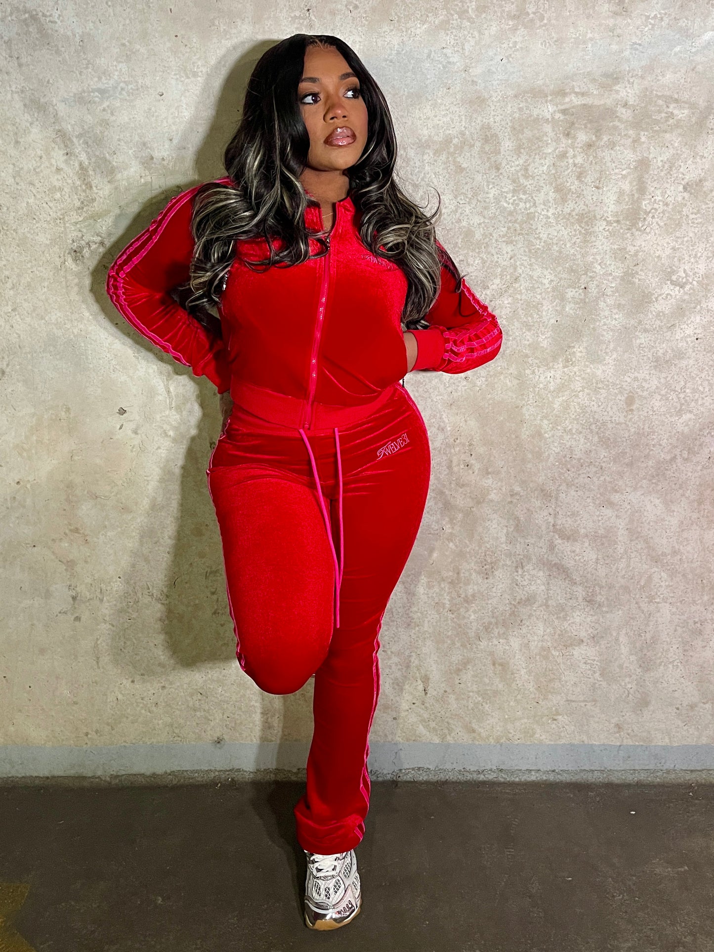 Twelve31 Love Velour Set